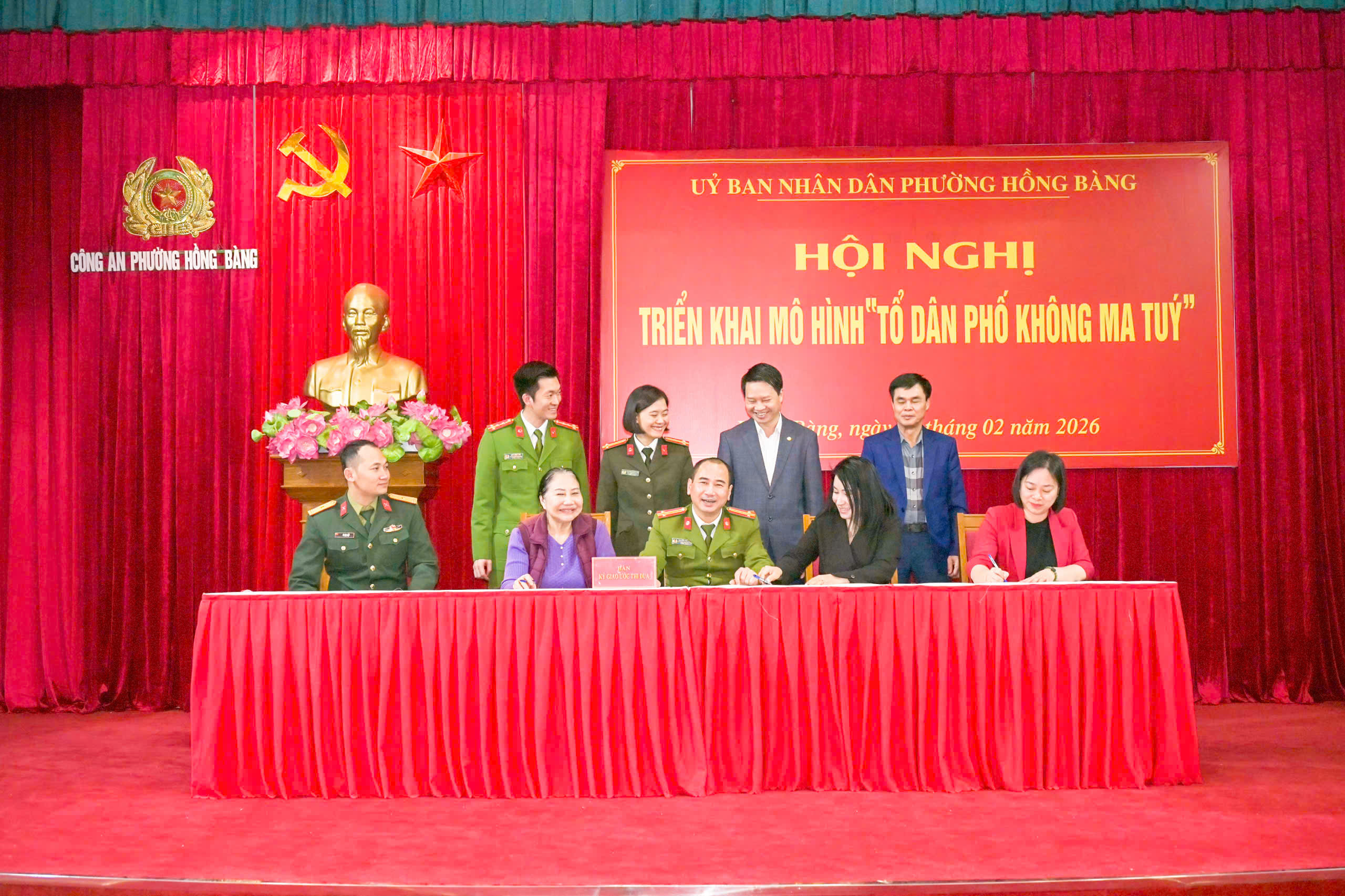 Phường Hồng Bàng triển khai mô hình “Tổ dân phố không ma túy”